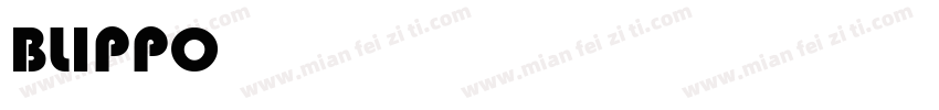 BLIPPO BLK HU字体转换